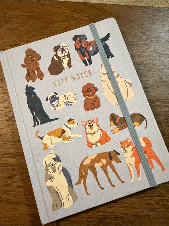 Ruff Notes Other - Dog-Themed Hardcover Notebook/Journal - New